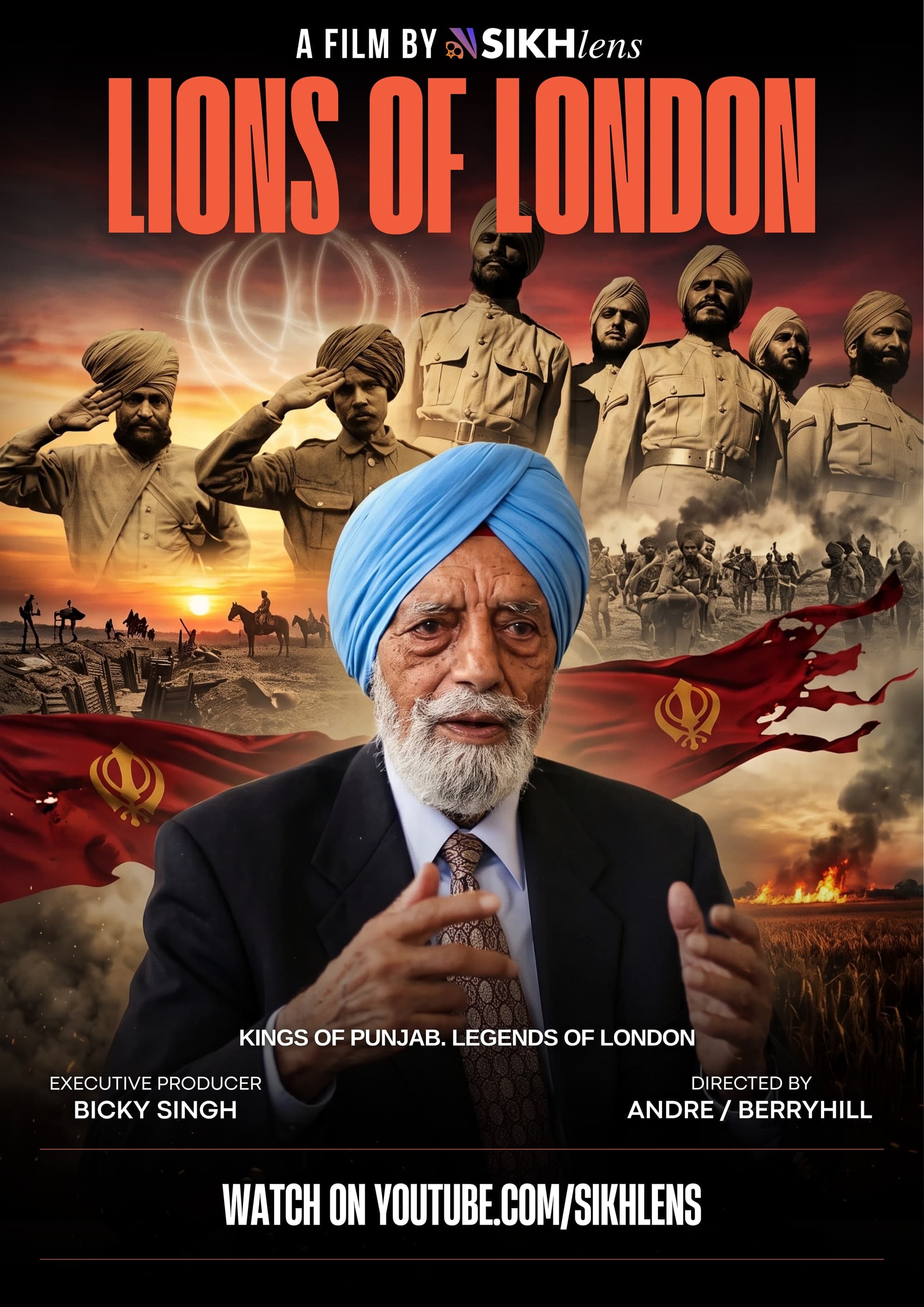 The Lions of London poster