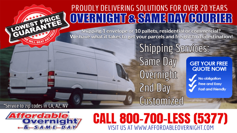 JIT Affordable Overnight