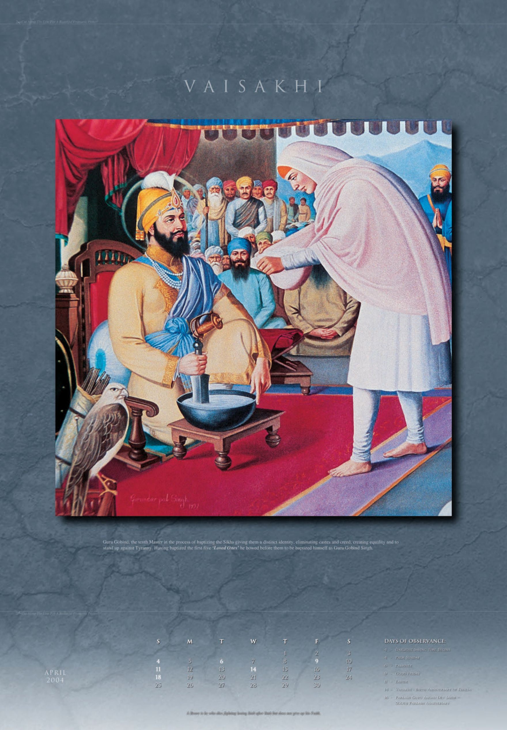 April: Vaisakhi