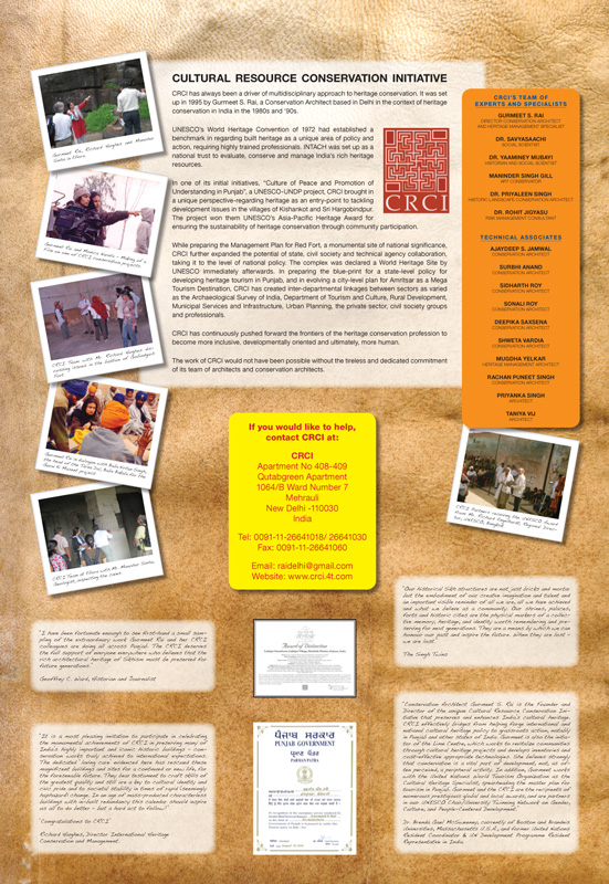 Introduction: Cultural Resource Conservation Initiative
