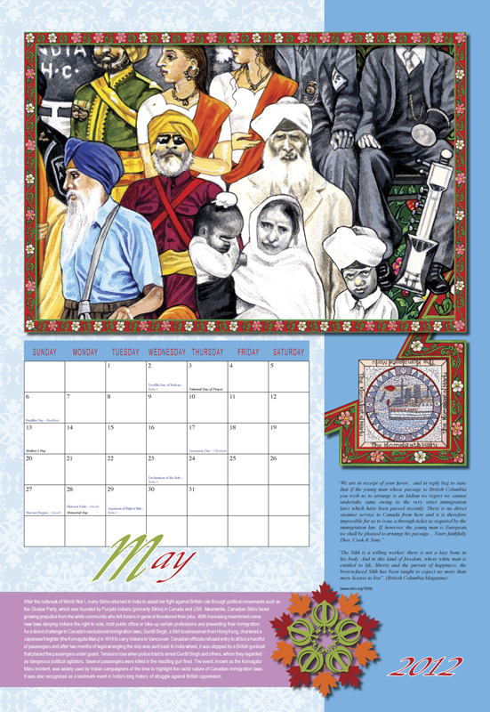 May: Komagata Maru