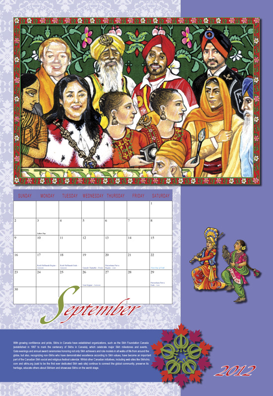September: Sikh Foundation Canada