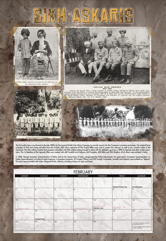 February: Sikh Askaris