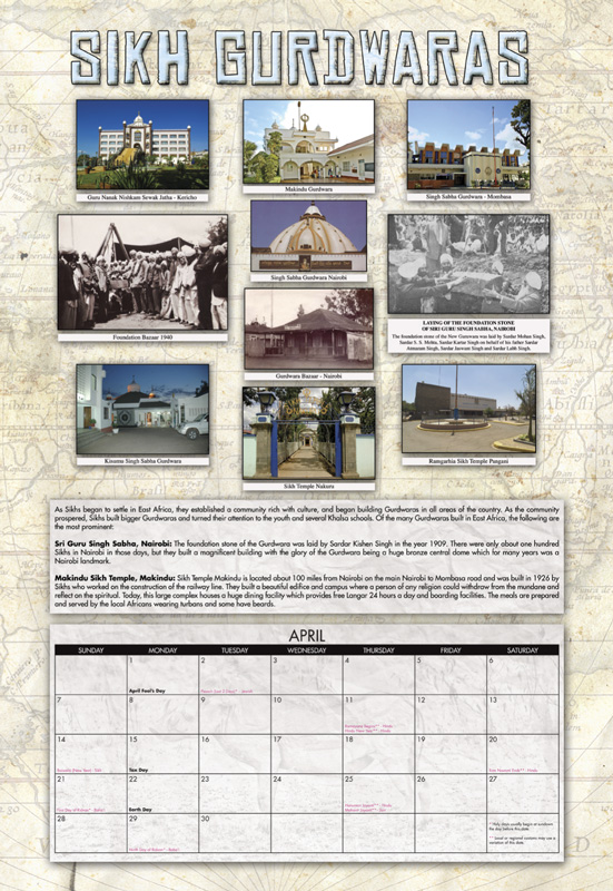 April: Sikh Guruwaras