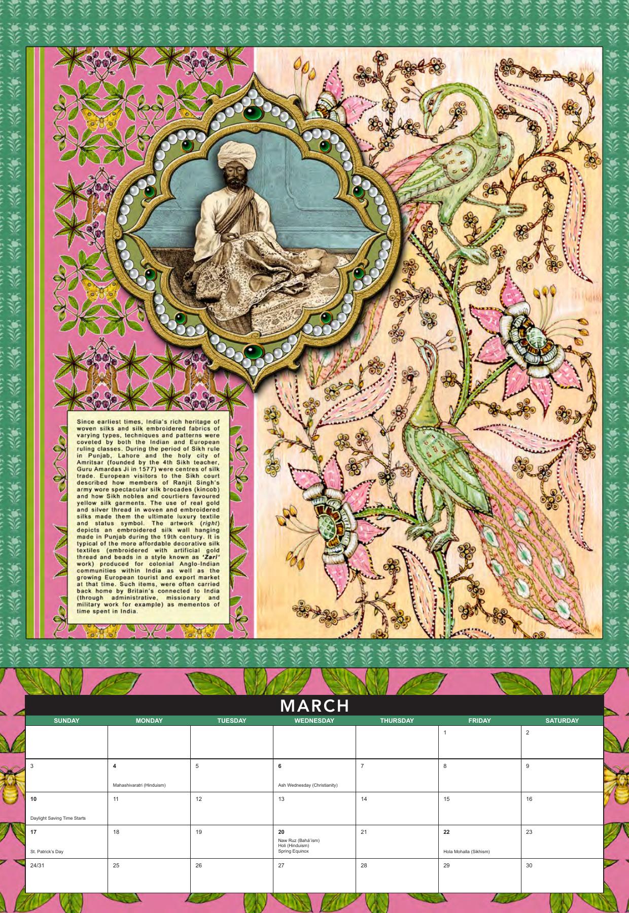 March: Woven Silks