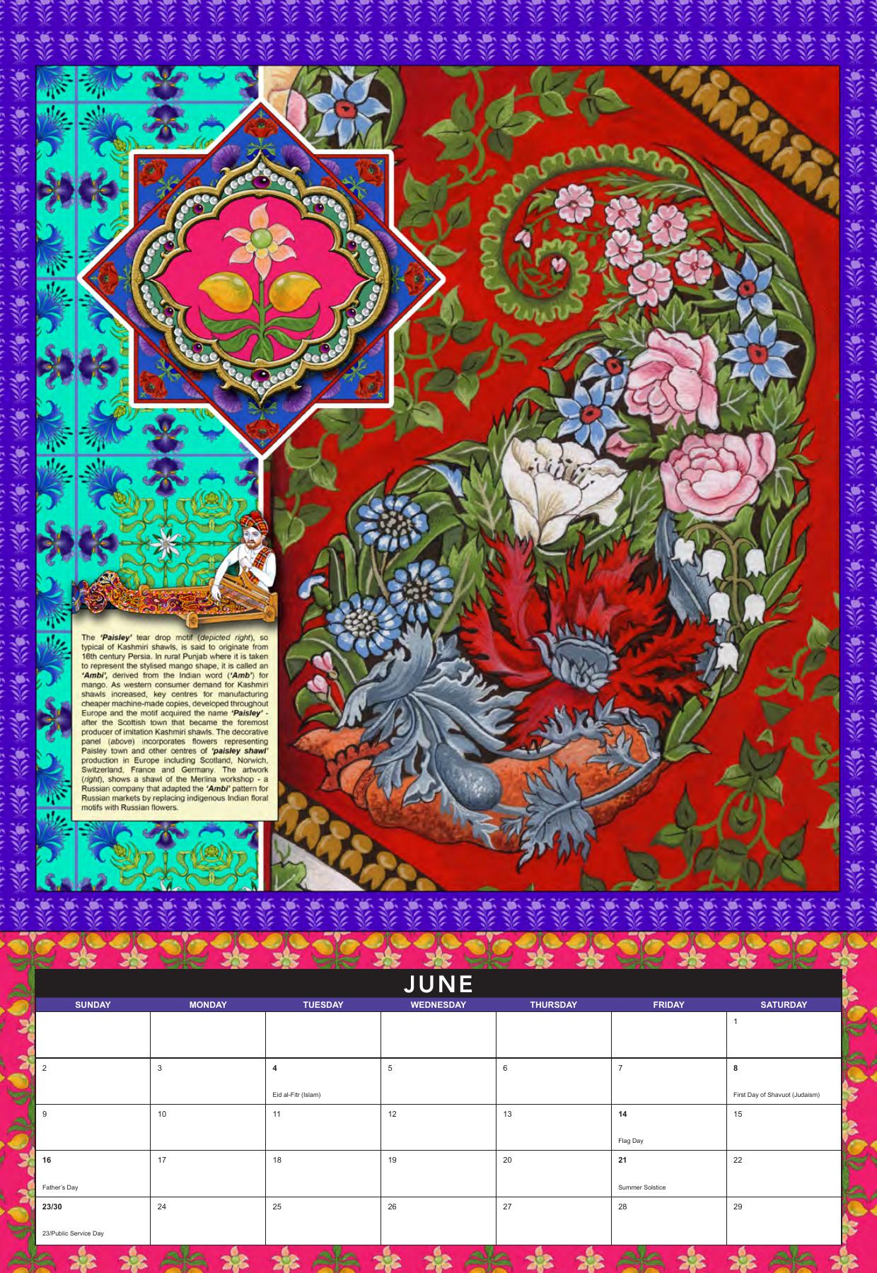 June: The Paisley Motif