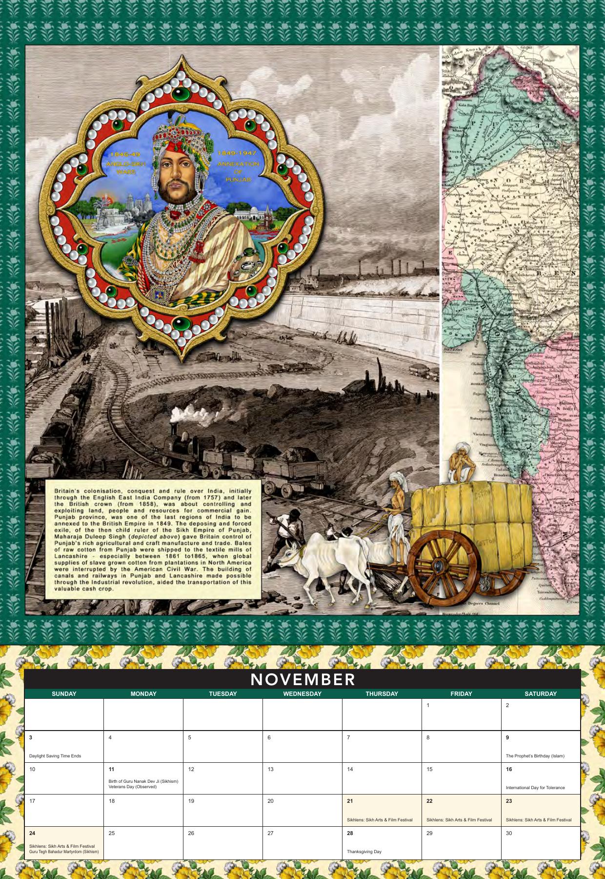 November: Annexation of Punjab