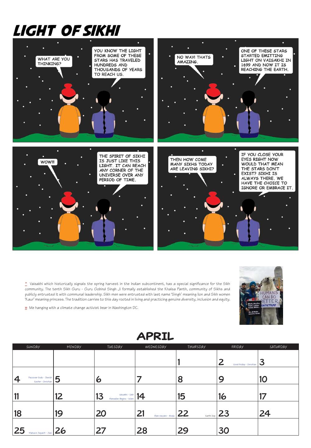 April: Light of Sikhi