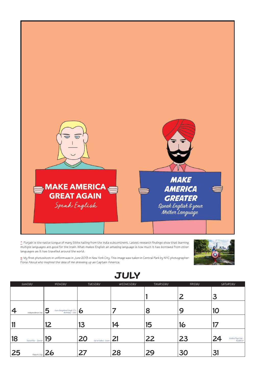 July: Make America Greater