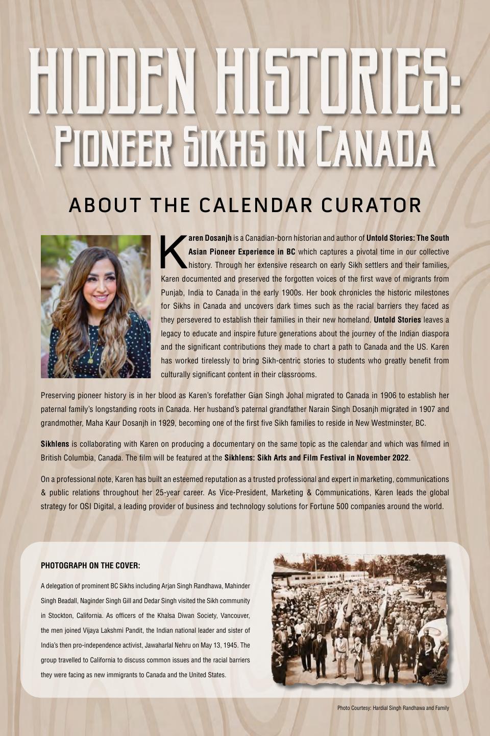 Introduction: Hidden Histories: Pioneer Sikhs in Canada